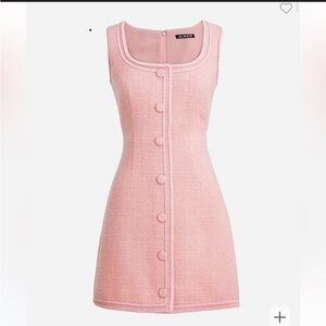 J. Crew Blush Pink Mini Dress